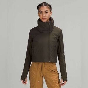 Lululemon Sleet Jacket NEW Size 8 Dark Olive Green